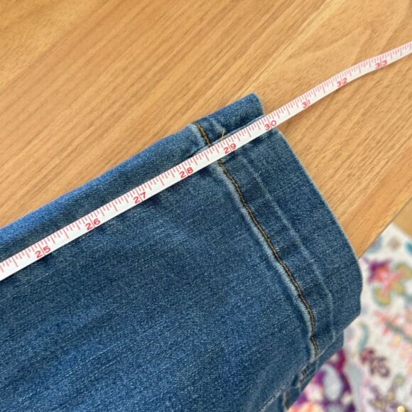 SPANX Seamed Front Wide Leg Jean - Vintage Indigo | Size S - Picture 8 of 8